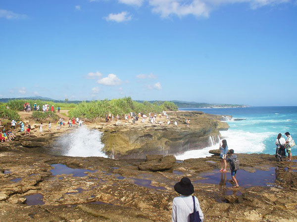 レンボンガン島デビルティアーズの風景