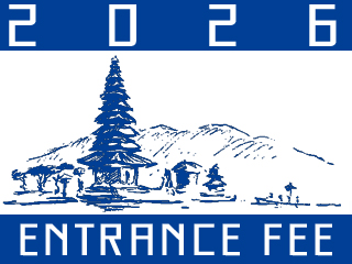 【Infomation】 2026年バリ島主要観光地などの入場料について